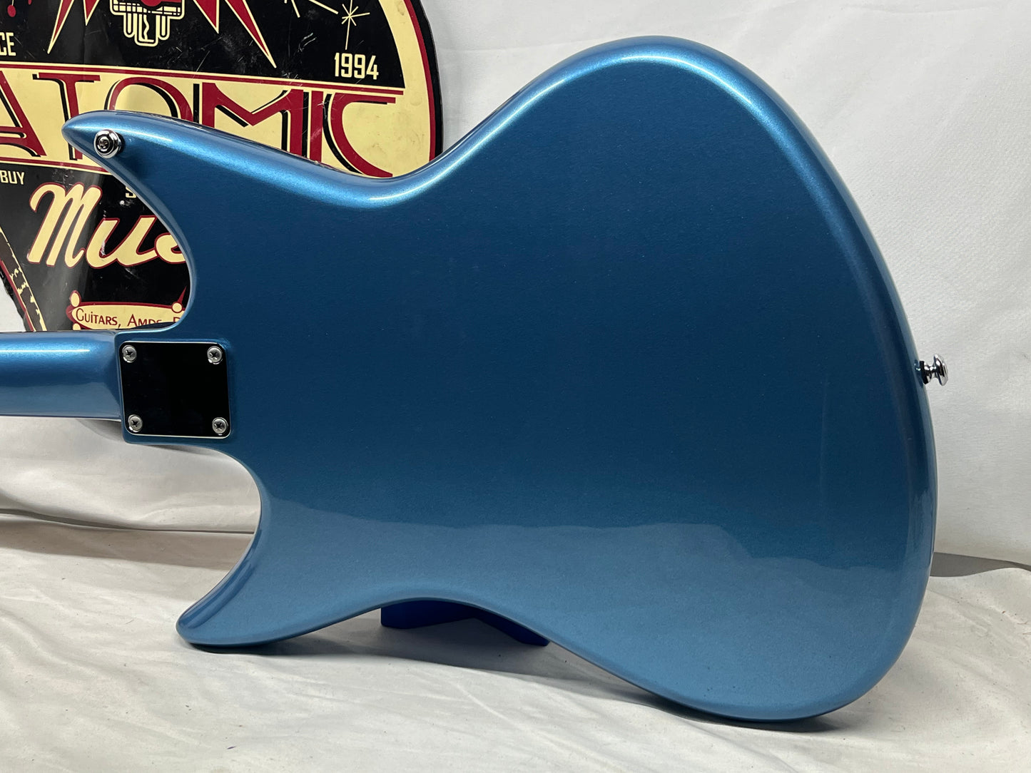 Eastwood Ichiban SharkFin K4L Doublecut Electric Guitar - Nut has been Raised!