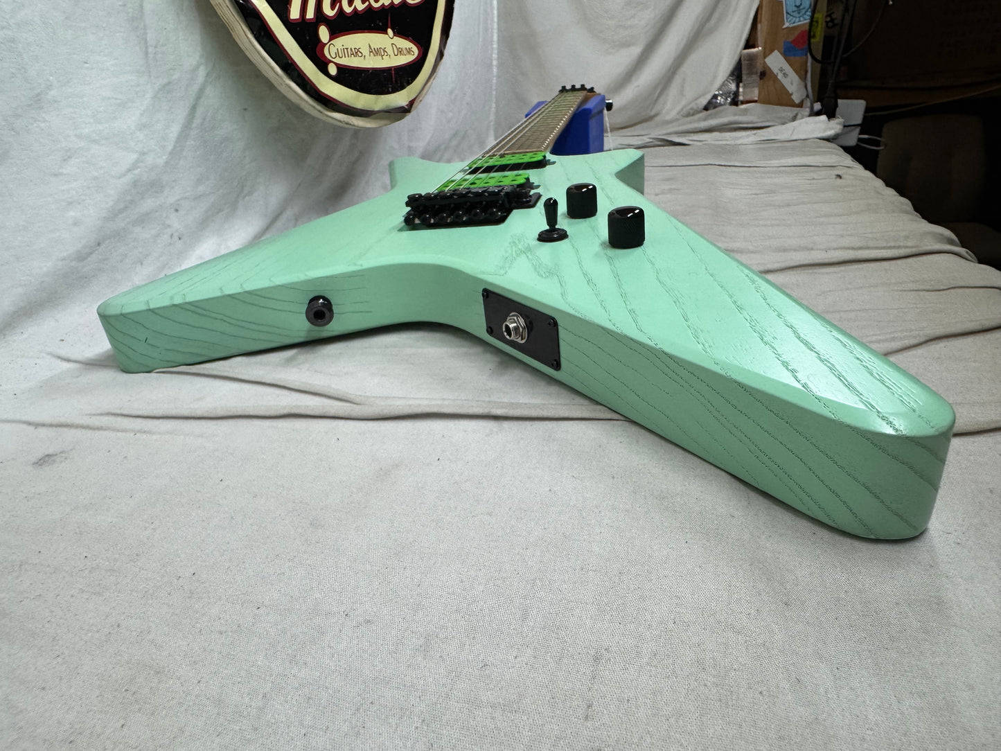 Kiesel V220C v220 c Guitar with Case 2017 - Surf Green