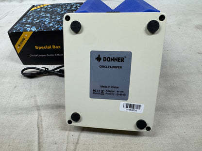 Donner Circle Looper Pedal with Box