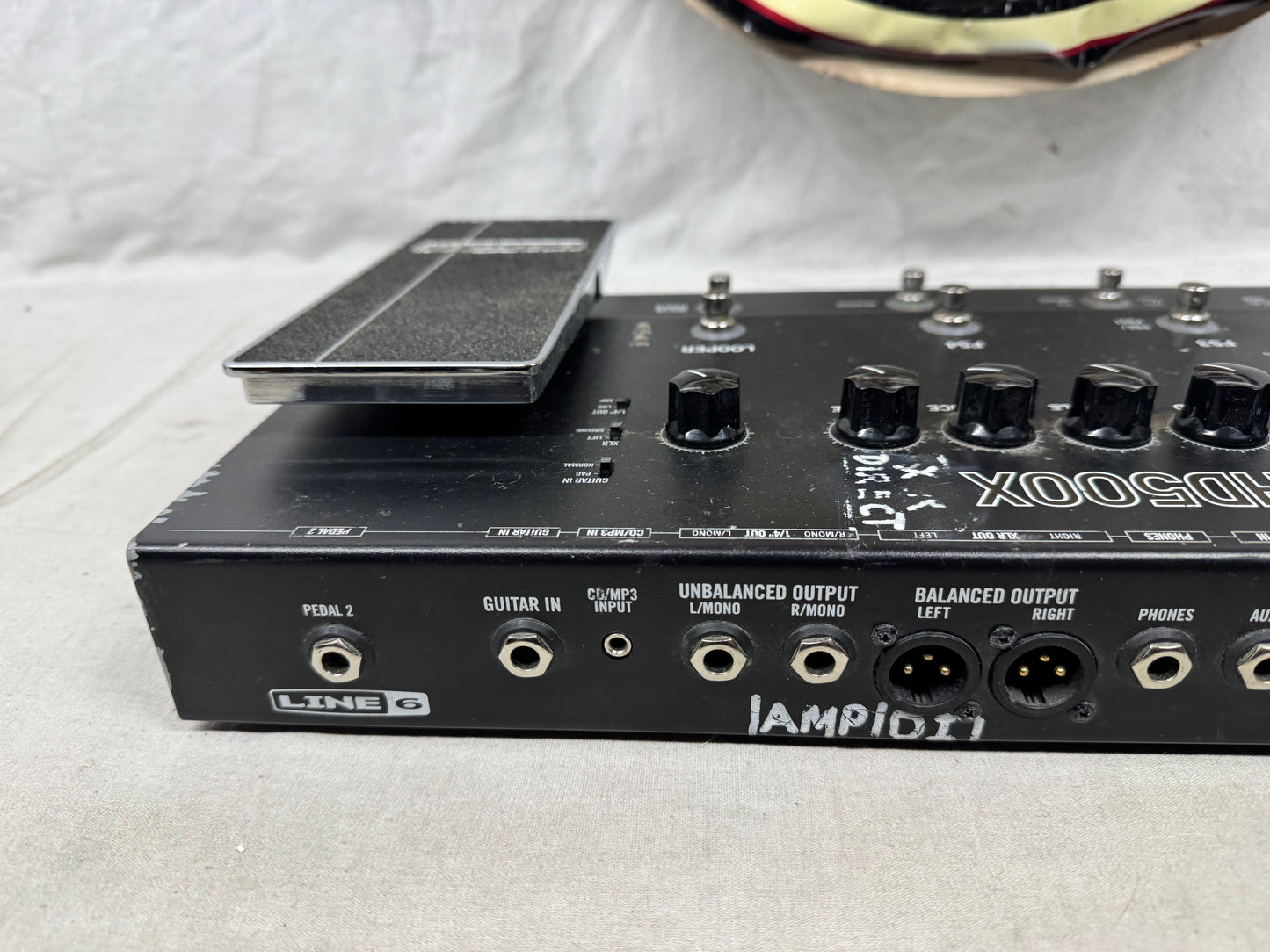 Line 6 POD HD500X Guitar Multi-Effects Preamp Pedal with Power Supply
