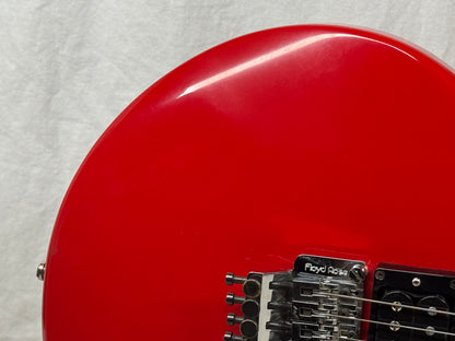 Hamer USA SS1 ss 1 Steve Stevens Signature Guitar with Case 1984 - Red