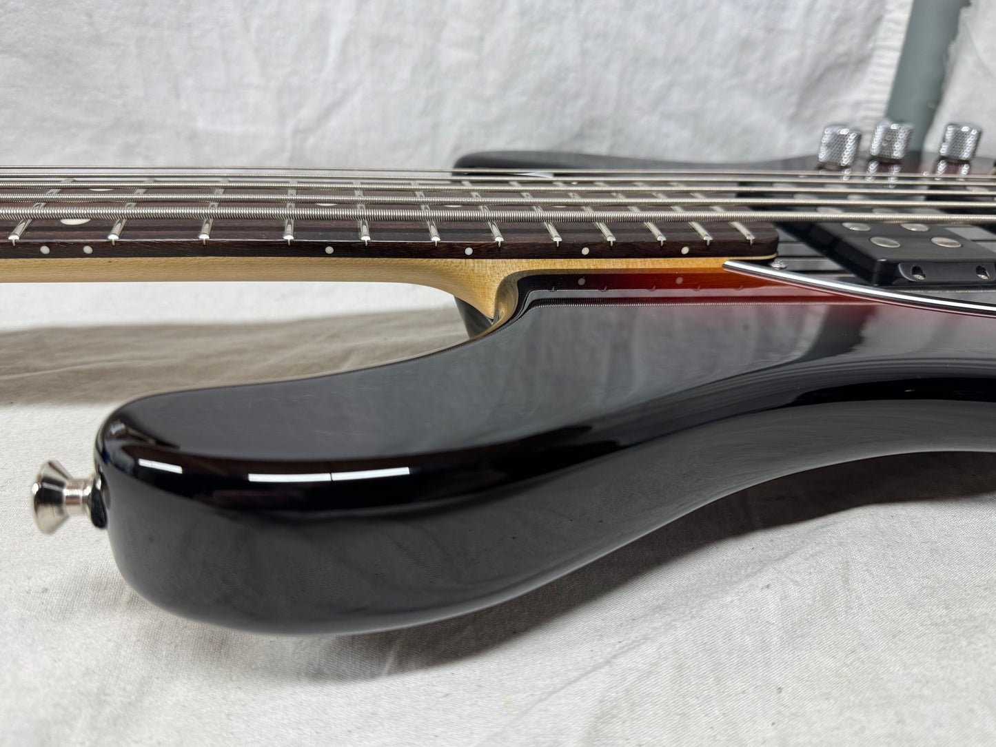 Ernie Ball Music Man USA Sterling 5 HH 5-string Bass with Case 2014 - Vintage Sunburst