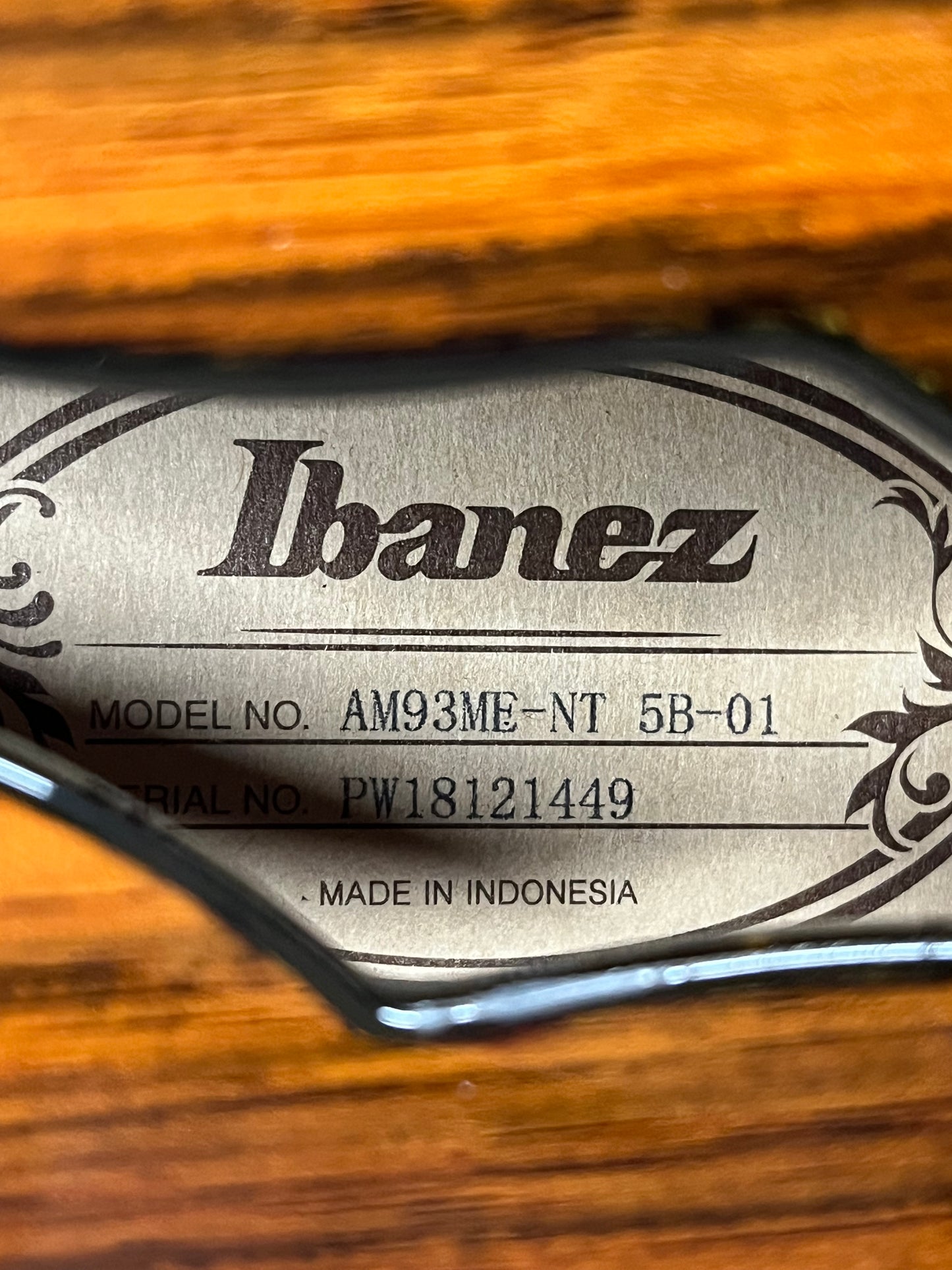 Ibanez AM93ME Artcore Expressionist Doublecut Semi-Hollow Body Electric Guitar with Case