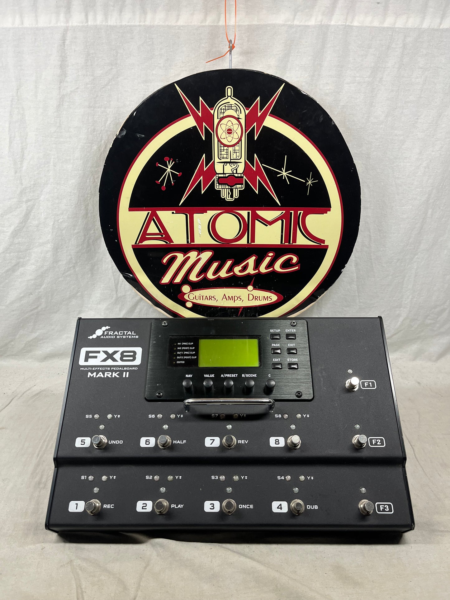Fractal Audio FX-8 FX8 Mark II MKII 2 Multi-Effects Pedalboard
