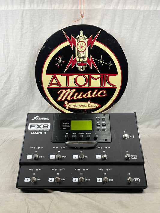 Fractal Audio FX-8 FX8 Mark II MKII 2 Multi-Effects Pedalboard