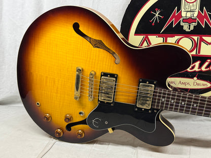 Epiphone Factory 2nd Limited Edition Dot Deluxe Semi-Hollowbody Guitar with Case