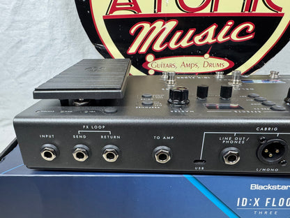 Blackstar ID:X Floor Three Guitar Multi-Effects Pedal with Power Supply + Box