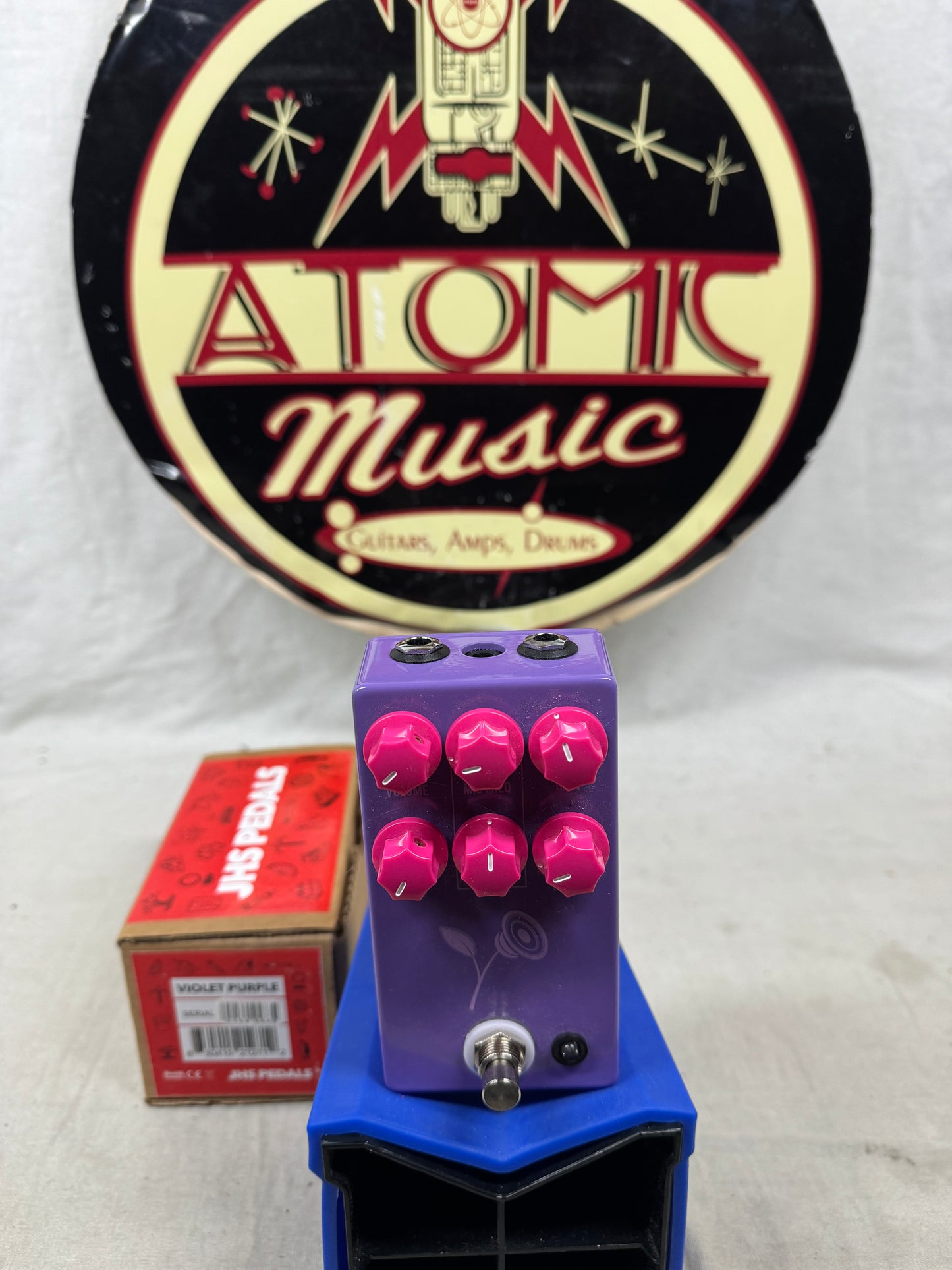 JHS Pedals The Violet Lari Basilio Signature Distortion Overdrive Pedal with Box - Purple