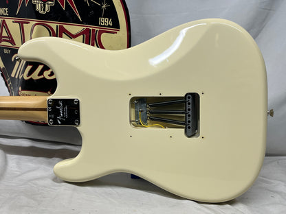 Fender American Professional Stratocaster Strat Electric Guitar with Case - Olympic White