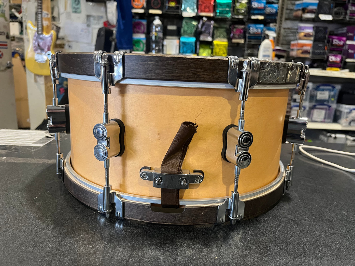 PDP 14"x8" Concept Series Snare Drum with Natural Hoops