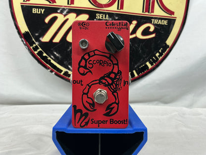 Celestial Effects Scorpio Super Boost Pedal with Box