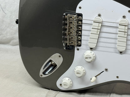 Fender USA Eric Clapton Stratocaster Guitar with Case - Lace Sensor Pickups 1993 - Pewter / Maple neck