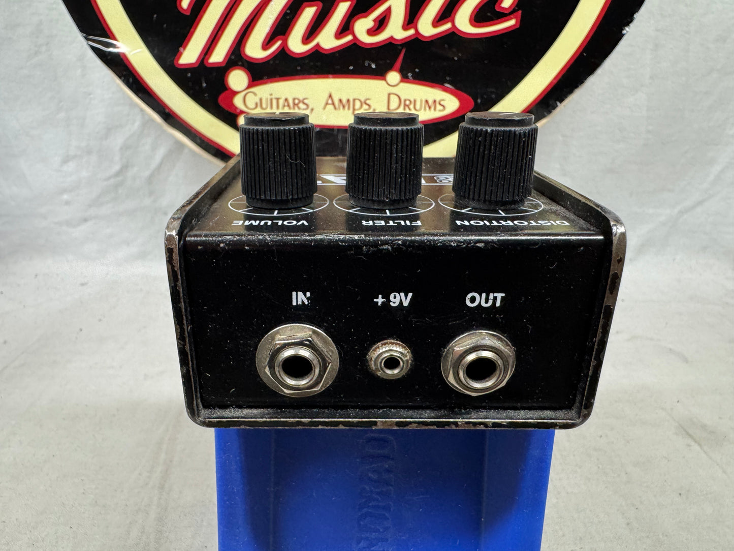 ProCo Rat v3-C version 3-C "No Brackets" Distortion Pedal with LM308 pot codes date to 1987 - *missing rubber feet
