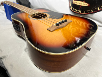 Mitchell EZBSB Super Short-Scale Acoustic Electric 4-String Bass