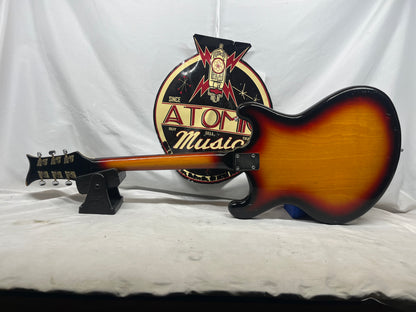Teisco V-2 Doublecut Electric Guitar MIJ - Made in Japan - No Tremolo Arm