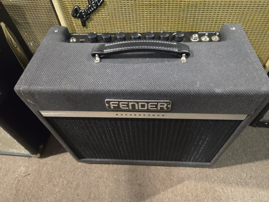 Fender Bassbreaker 15 15-Watt 1x12" Guitar Combo 2016 - 2024 - Gray Tweed - Local Pickup Only