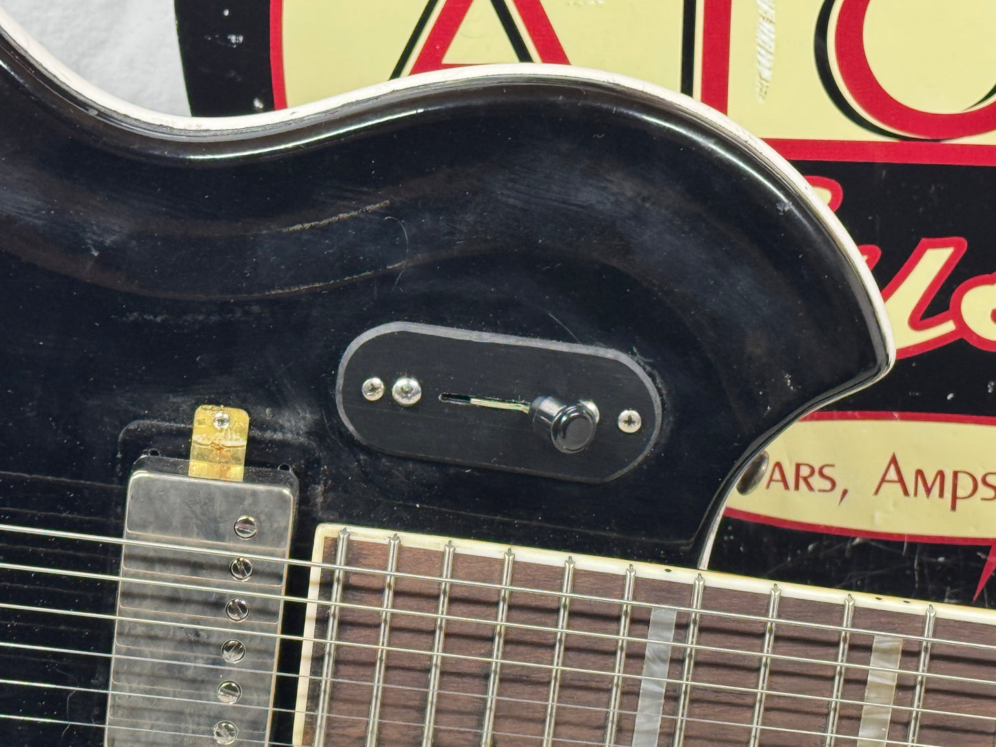 Supro Coronado II 2 Guitar - neck repaired / re-fretted by PRS