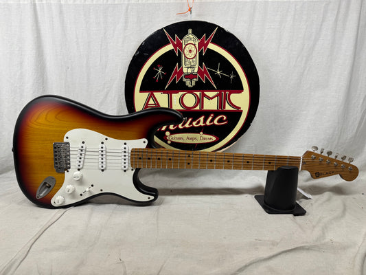 22 Black Guitars S-style Guitar - 3-Color Sunburst
