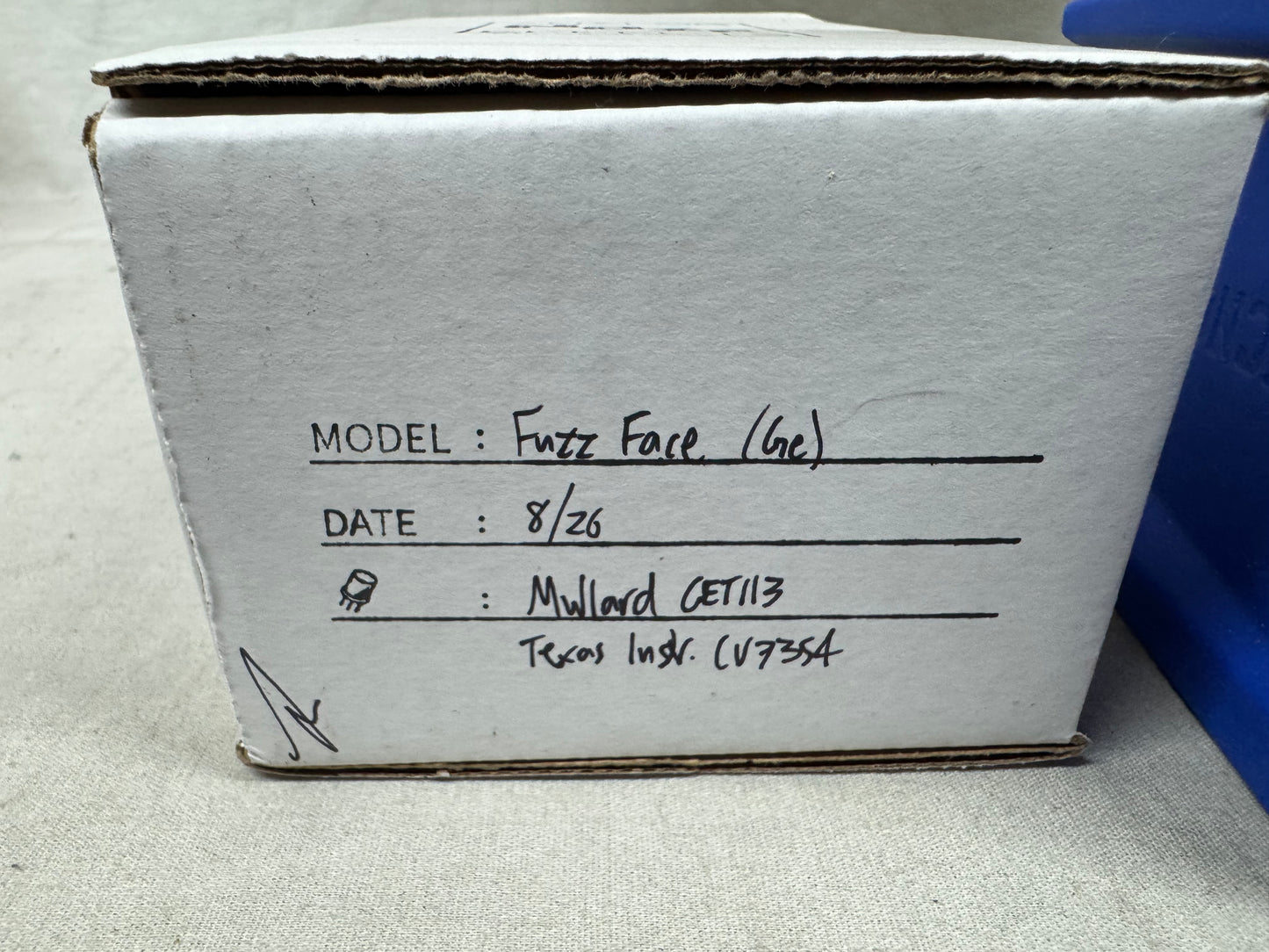 Analog Noir Effects Fuzz Face fuzzface Ge Germanium Fuzz Pedal with Box 2026