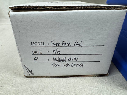 Analog Noir Effects Fuzz Face fuzzface Ge Germanium Fuzz Pedal with Box 2026