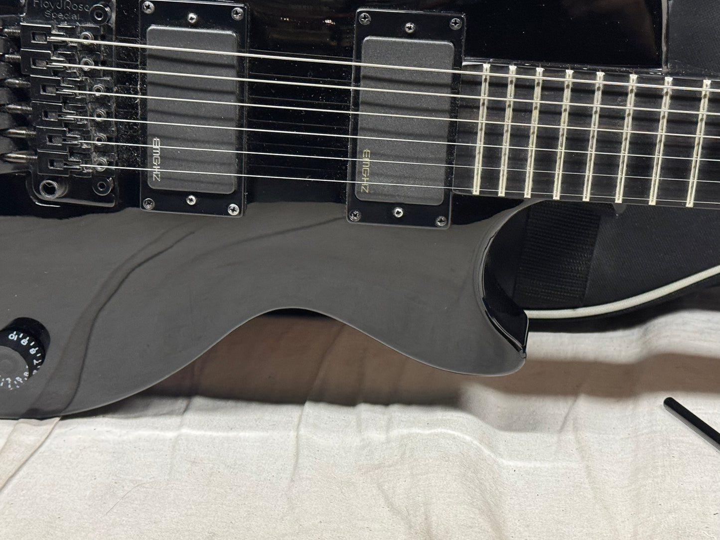 Epiphone Limited Edition Custom Shop Les Paul Nightfall with Gig Bag 2010 - Ebony / Black