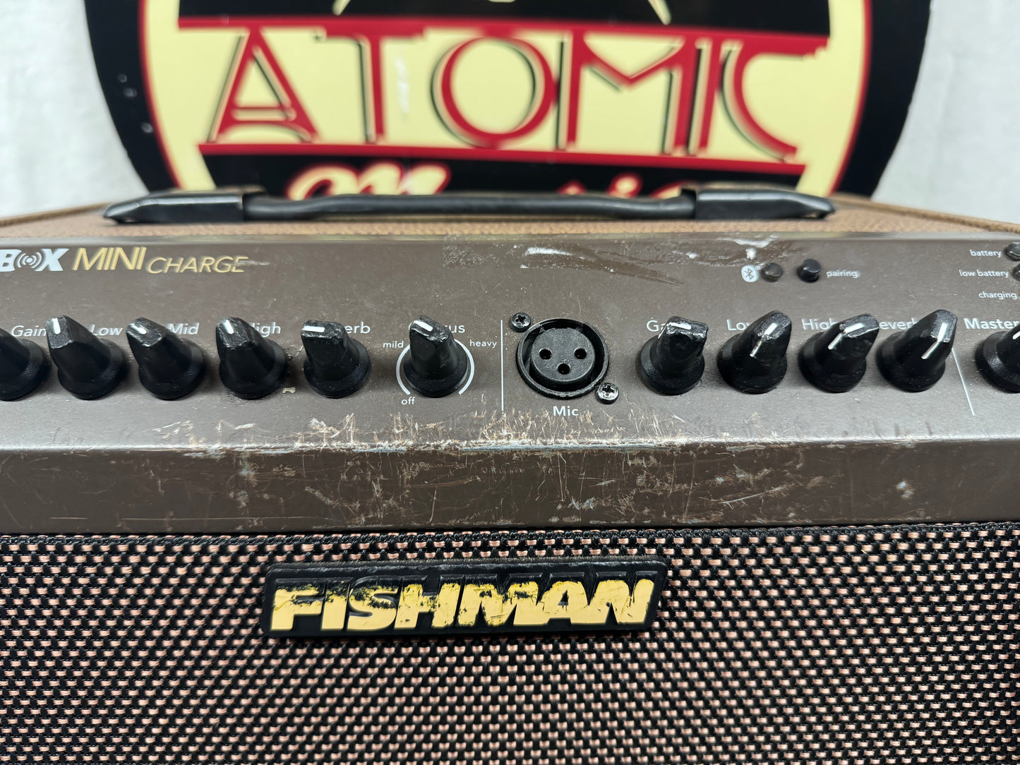 Fishman Loudbox Mini Charge 60-Watt 1x6.5" Acoustic Guitar Combo Amplifier with Power Supply - *battery not holding charge*