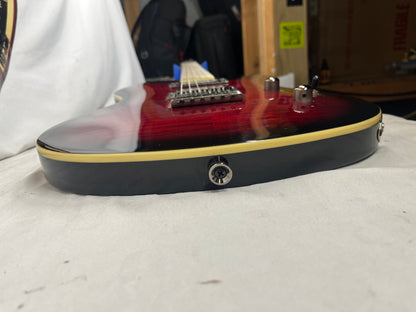 Fender Special Edition Custom Telecaster Tele FMT HH Electric Guitar - Black Cherry Burst