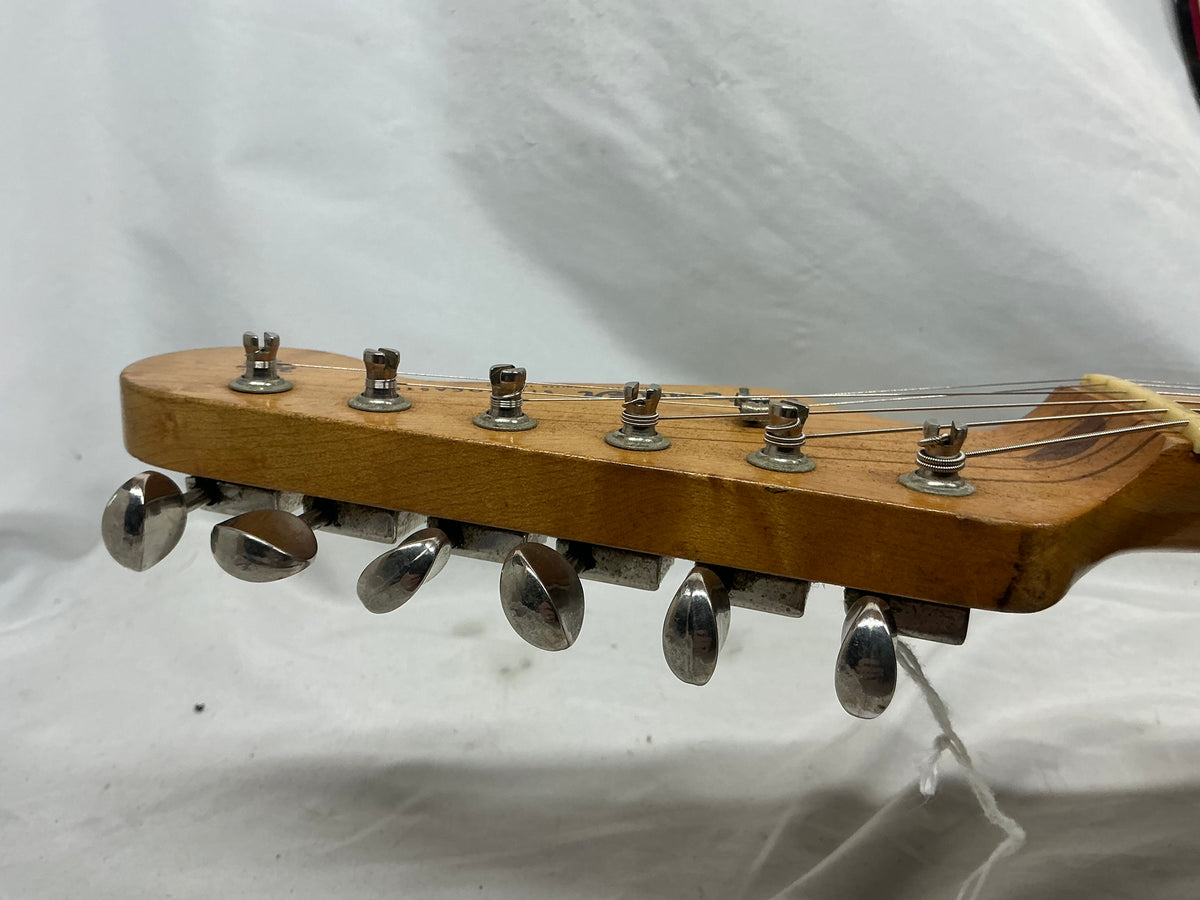 Warmoth Partscaster S-Style - Black - Needs Re-Fret