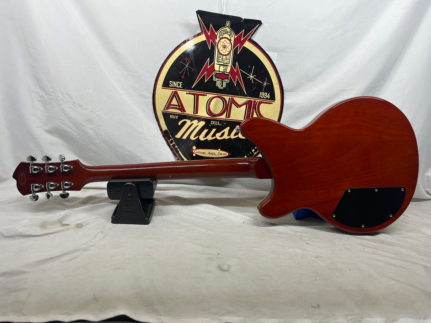 Agile Harm Semi-Hollow Body Electric Guitar - Gold Top