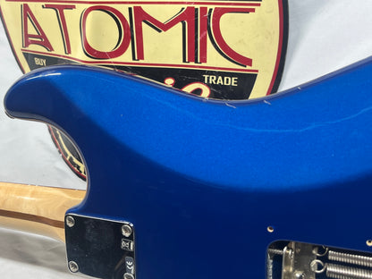 Fender Standard Stratocaster Strat Electric Guitar MIM - Made in Mexico - Electron Blue