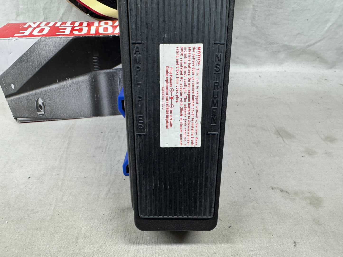 Dunlop GCB95F GCB-95F Cry Baby crybaby Classic Wah Pedal with Fasel Inductor + Box