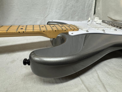 Fender USA Eric Clapton Stratocaster Guitar with Case - Lace Sensor Pickups 1993 - Pewter / Maple neck