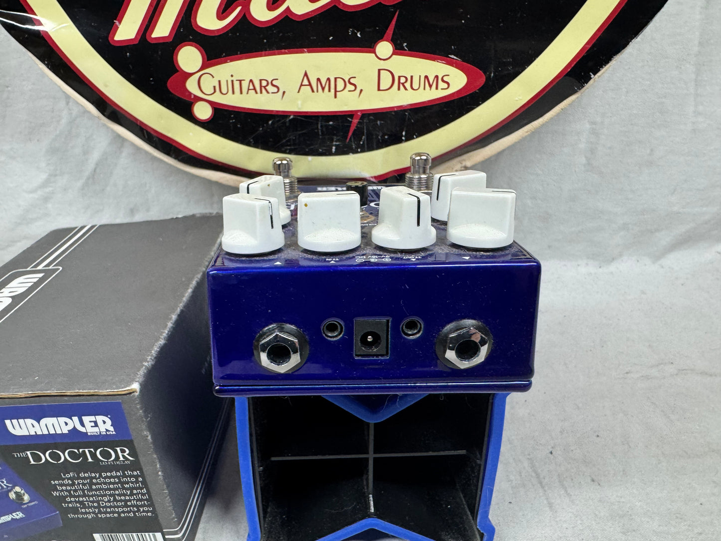 Wampler The Doctor Lo-Fi Delay Pedal with Box