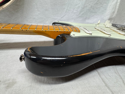 Nash S-63 s63 Relic'd S-style Guitar with Lindy Fralin pickups +  Fender Case
