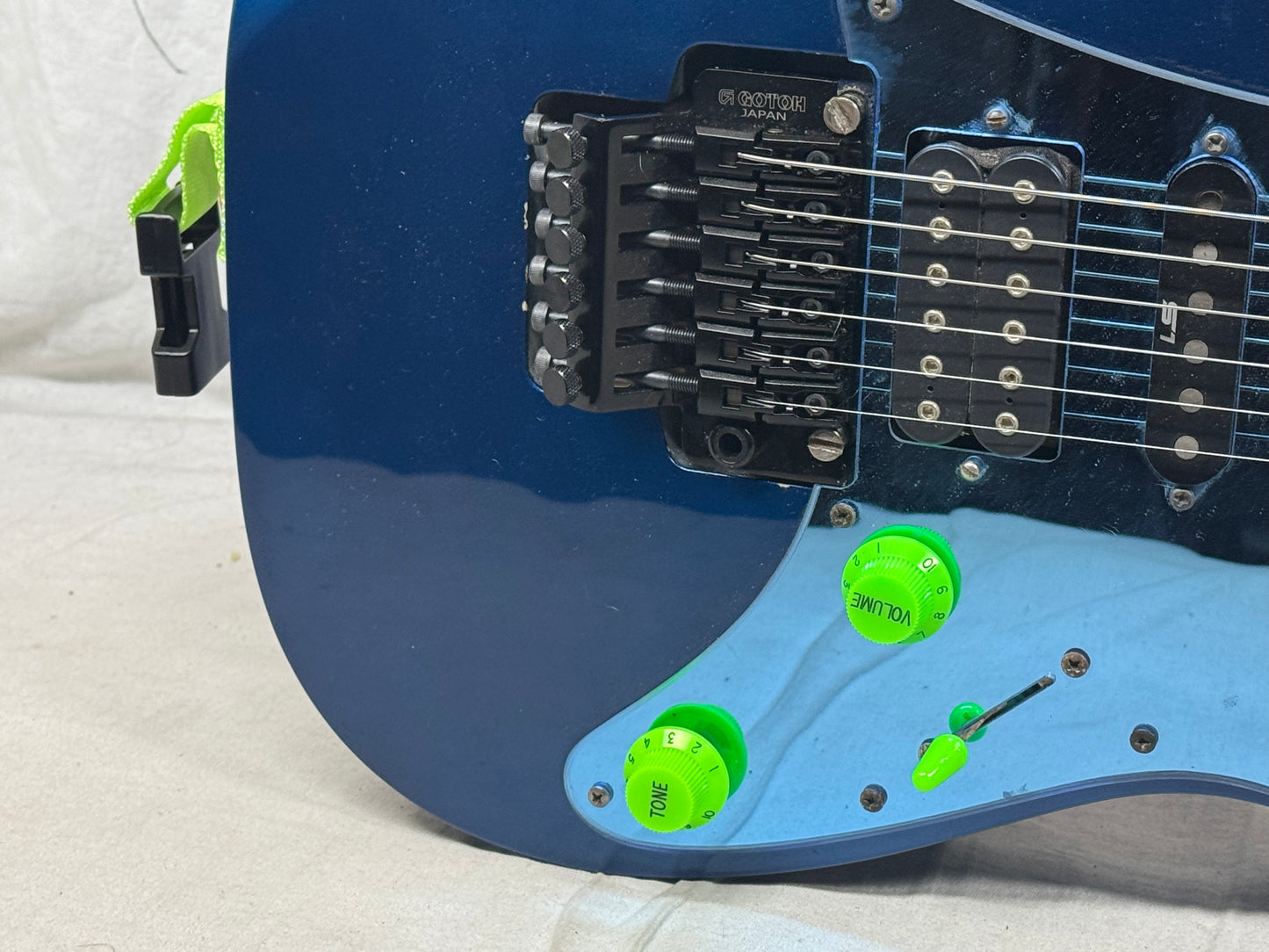 Ibanez RG Series RG450LTD-DAB Standard RG450 LTD Guitar with Case MIJ Made In Japan 2001 - Dark Adriatic Blue