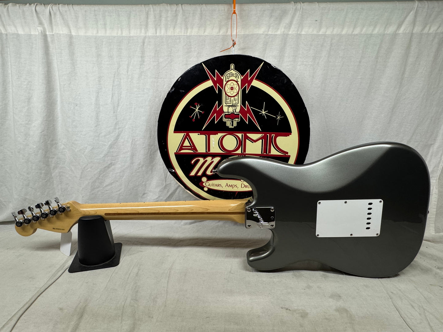 Fender USA Eric Clapton Stratocaster Guitar with Case 1998 - Pewter / Maple neck