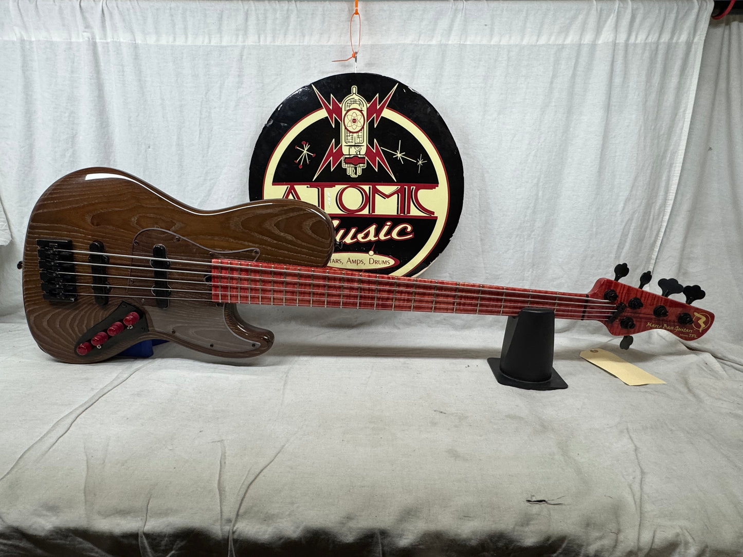 Marco Bass Guitars TFL Singlecut 5-string Bass with John East preamp / handmade Marco pickups