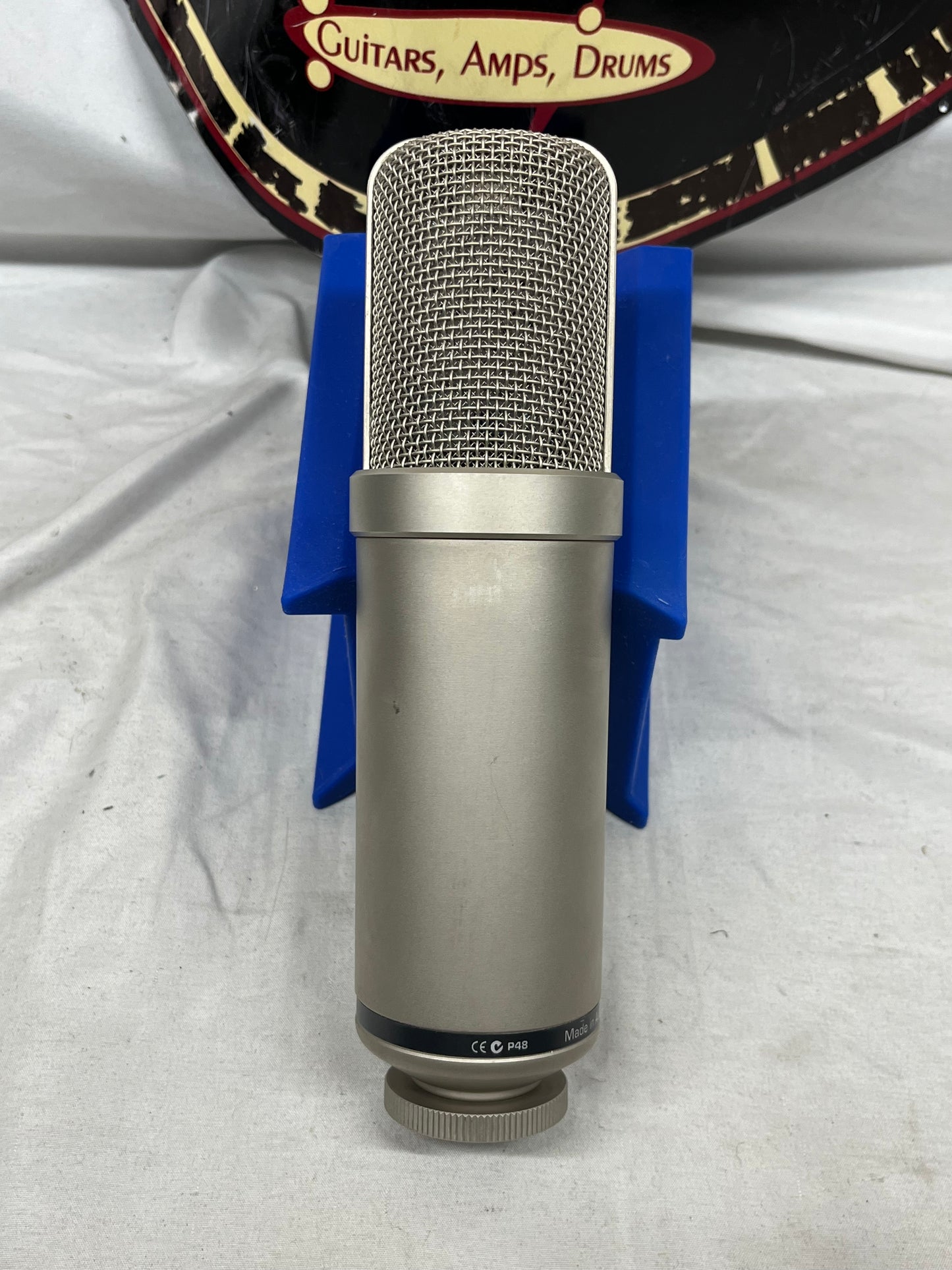 RODE NTK Large Diaphragm Cardioid Tube Condenser Microphone with Shock Mount and Case