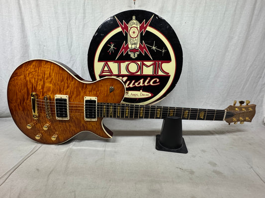 Warmoth Singlecut Guitar by Houston Electric Guitar Jerry DeLue