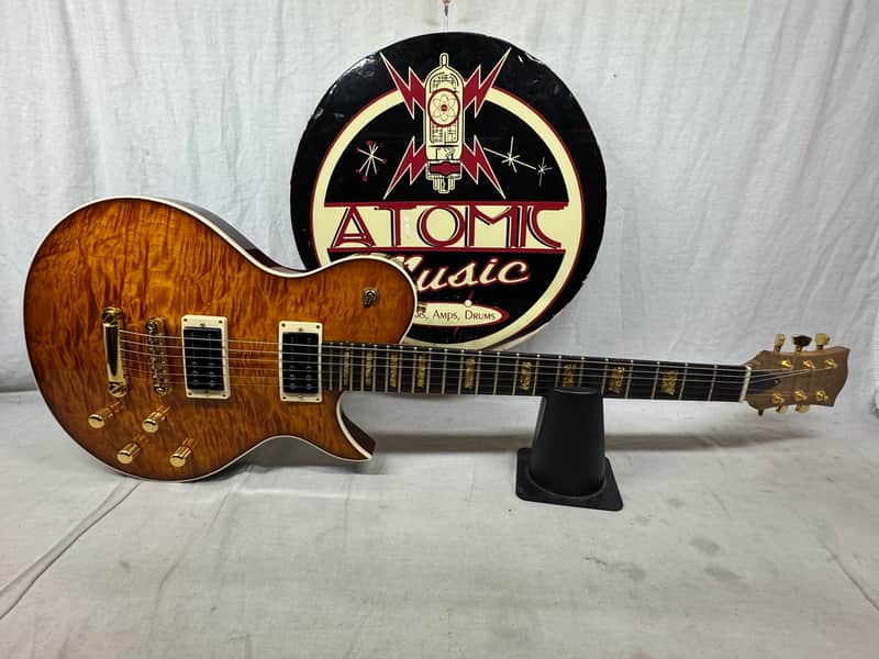 Warmoth Singlecut Guitar by Houston Electric Guitar Jerry DeLue