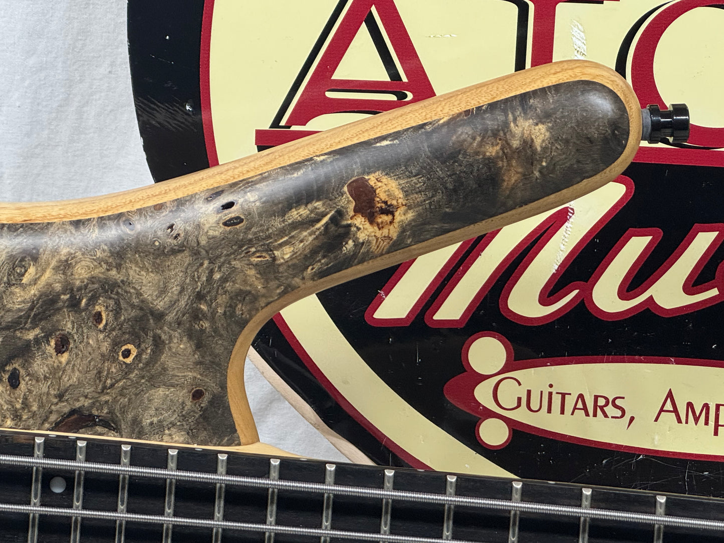 Warwick Limited Edition #39 of 100 Teambuilt Corvette $$ Double Buck 5-String Bass 2019 - Natural Transparent Satin Multicolor
