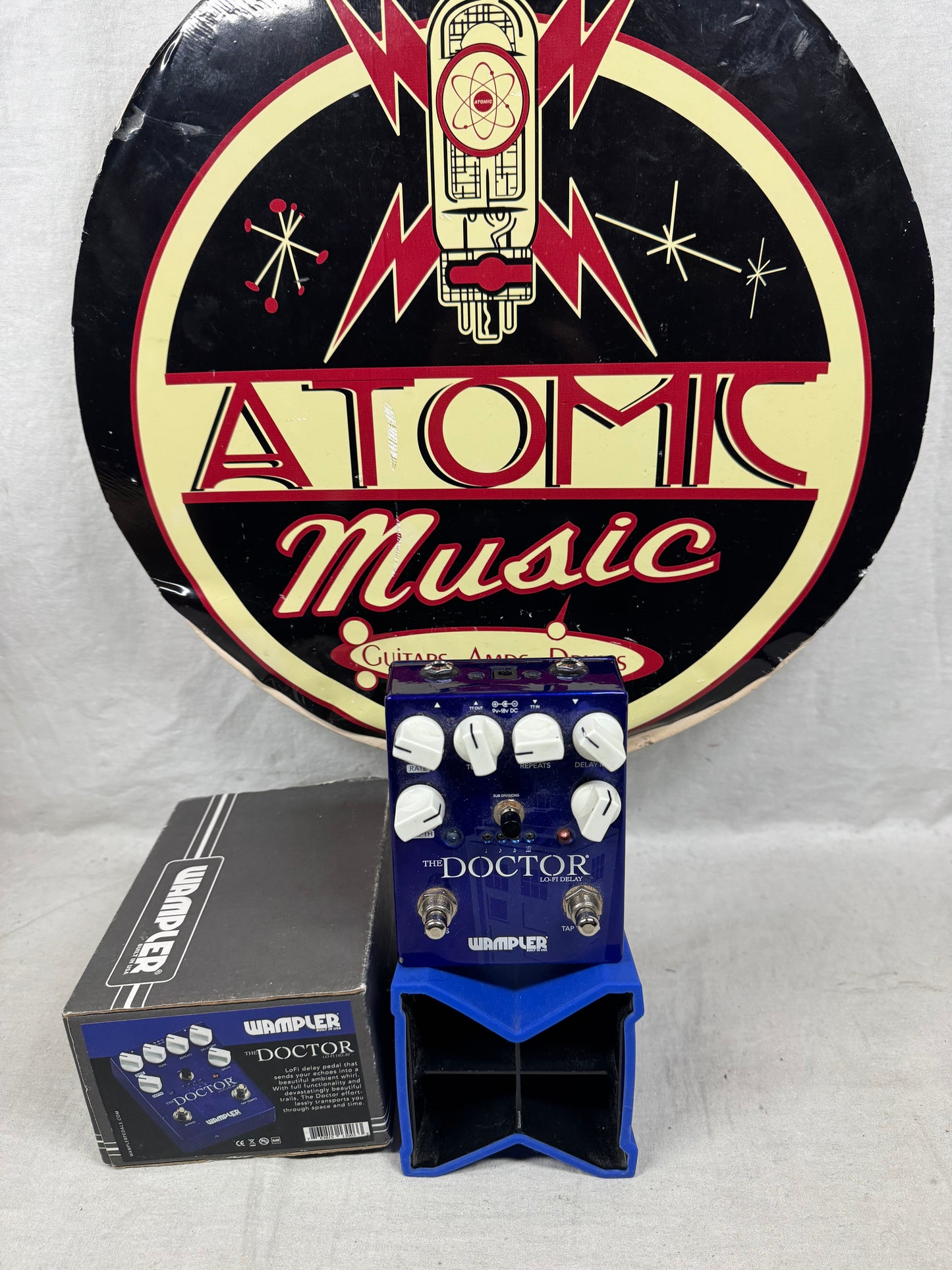Wampler The Doctor Lo-Fi Delay Pedal with Box