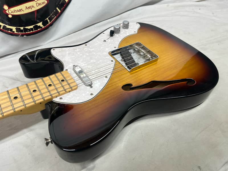 Fender '69 Telecaster Tele Thinline Semi-Hollow Body Electric Guitar - Image 20