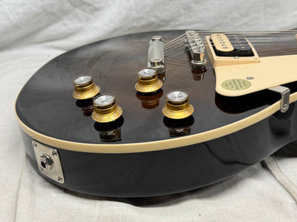 Gibson LPCSSW20KHNH3 Les Paul Classic Guitar with Case 2022 - Smokehouse Burst