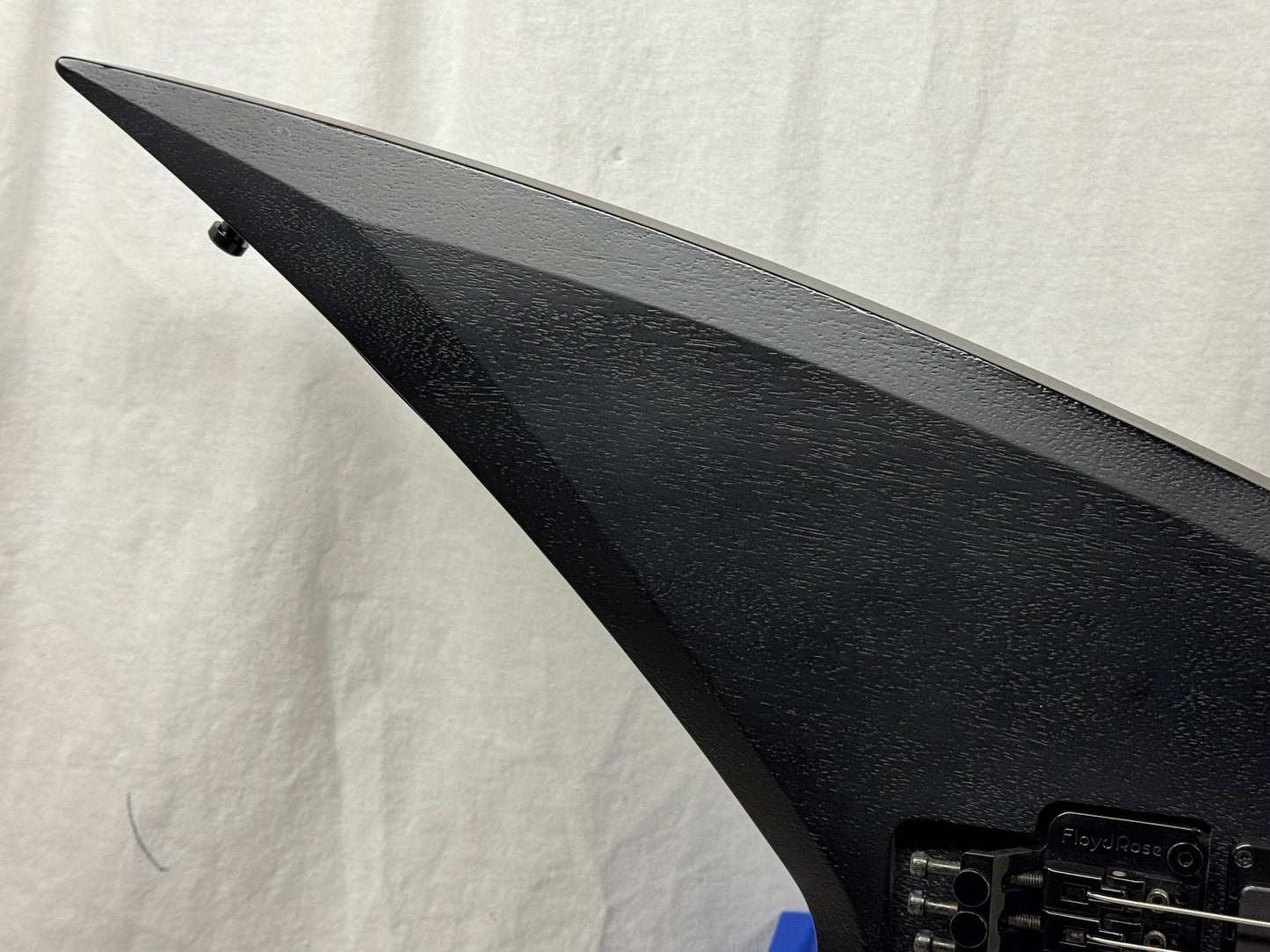 Washburn USA Custom Shop Vindicator Flying V Guitar with Case - Black