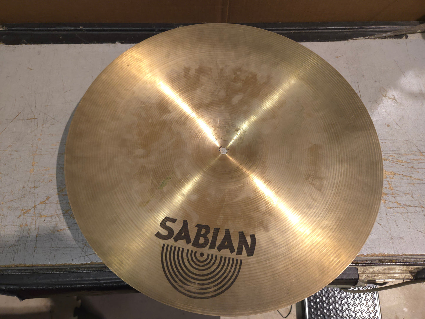 Sabian 20" AA Medium Heavy Ride Cymbal 1985 - 2001 - Natural