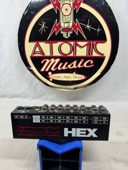 Voodoo Lab Hex True Bypass Audio Loop Switcher 2019
