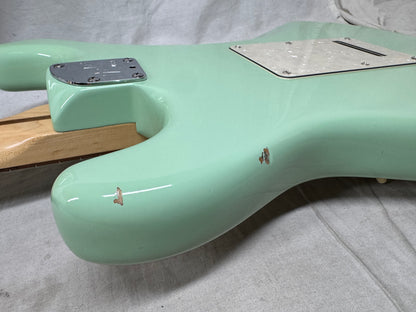 Fender USA Jeff Beck Stratocaster Guitar with Case 2015 - Surf Green / Rosewood fingerboard