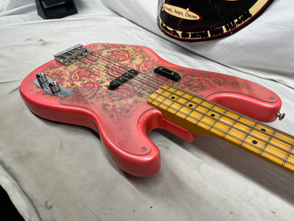 Fender '54 Reissue 4-String Electric Precision Bass MIJ - Made in Japan 2003 with Hard Case - Paisley