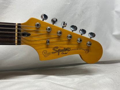 Squier J Mascis Jazzmaster Electric Guitar - Vintage White